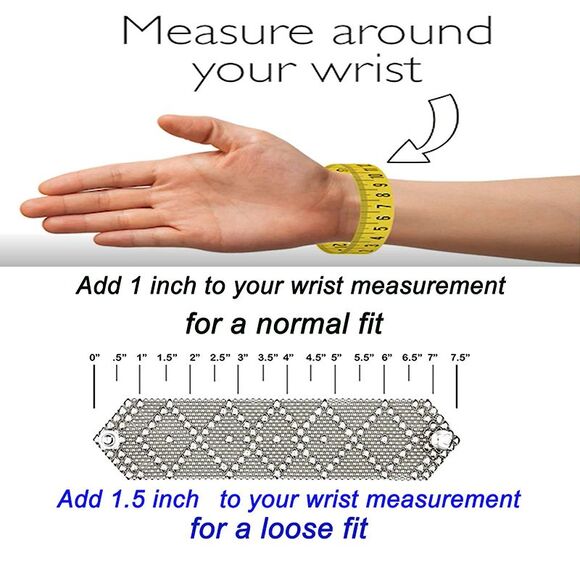 SERGIO GUTIERREZ Liquid Metal Collection B10-N Chrome Finish Bracelet - Picture 7 of 7